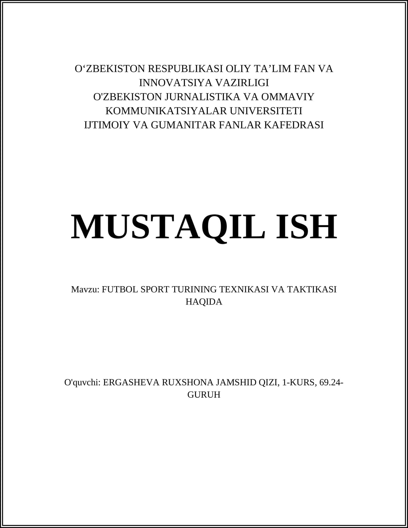 Tezkorlikni oshirish usullari 1