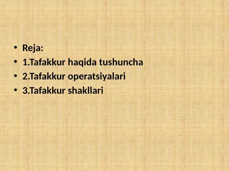 TAFAKKUR 1