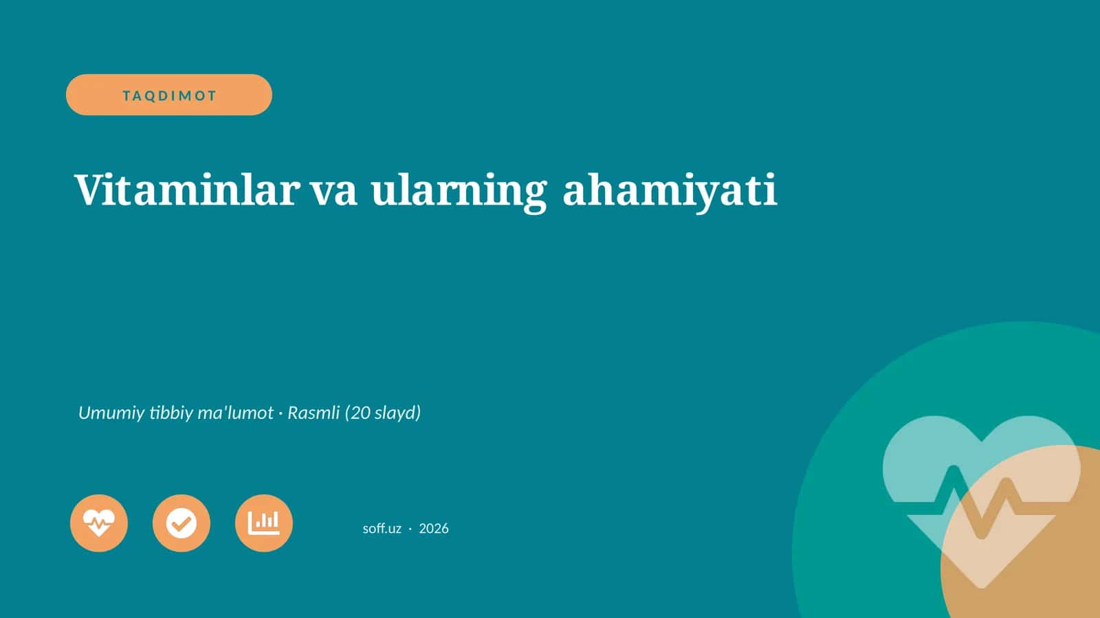 Vitaminlar va ularning ahamiyati 1