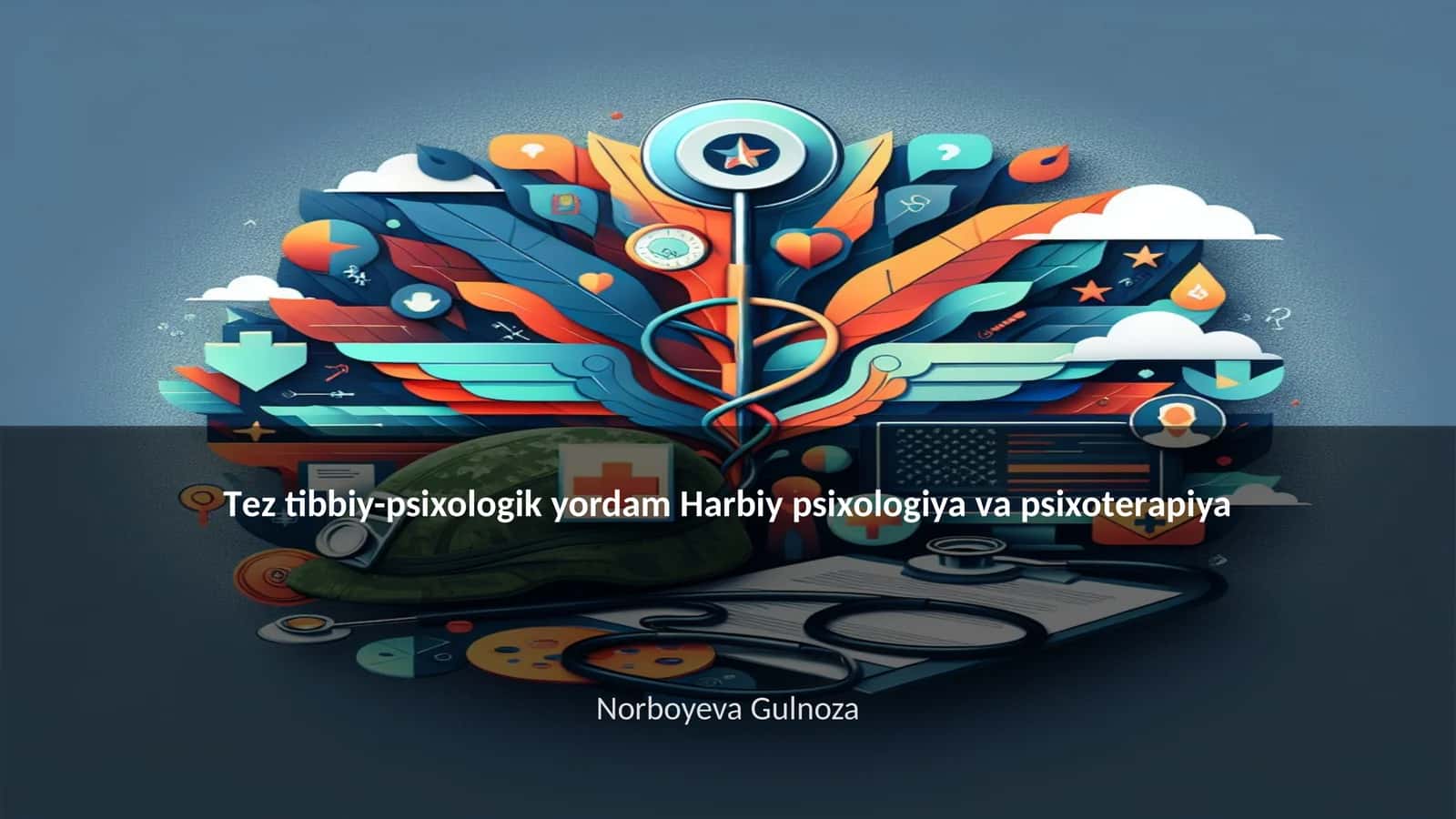 Tеz tibbiy-psiхоlоgik yordаm Hаrbiy psiхоlоgiya vа psiхоtеrаpiya 1