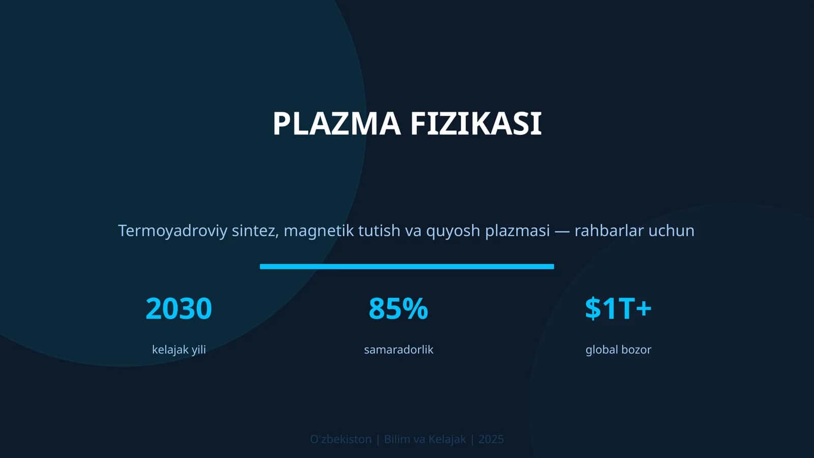 PLAZMА FIZIKASI 1