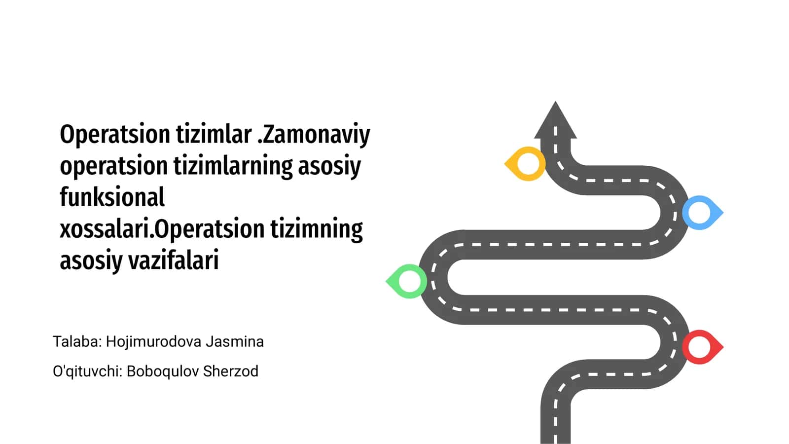Operatsion tizimlar 1