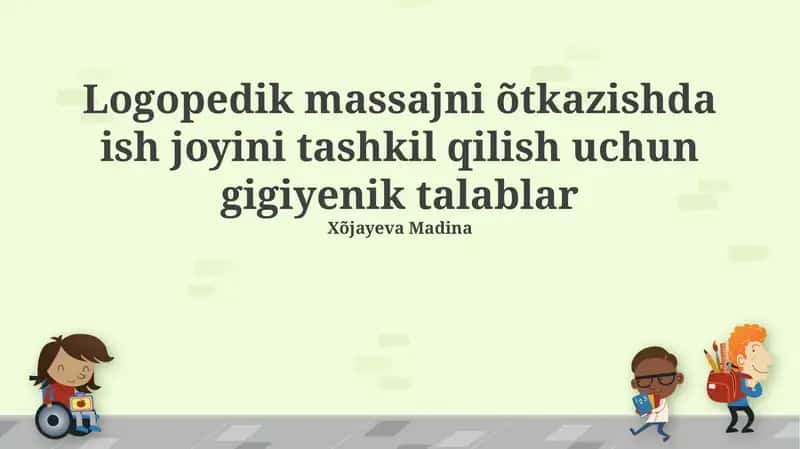 Nutq terapiyasi massaji 1