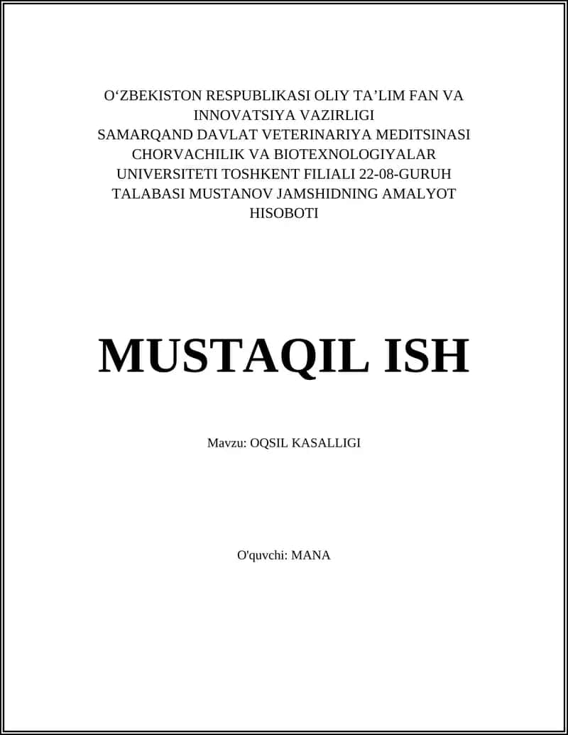 Oqsil Kasalliklari 1
