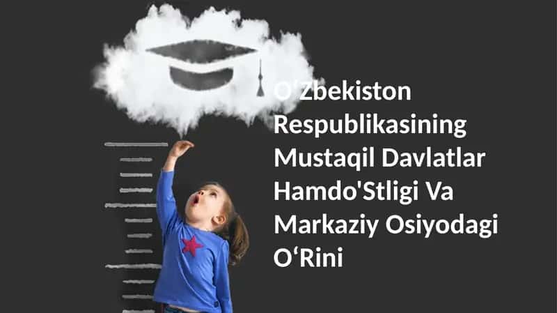 Mustaqil Davlatlar Hamdo'Stligi Va Markaziy Osiyodagi O‘Rini 1