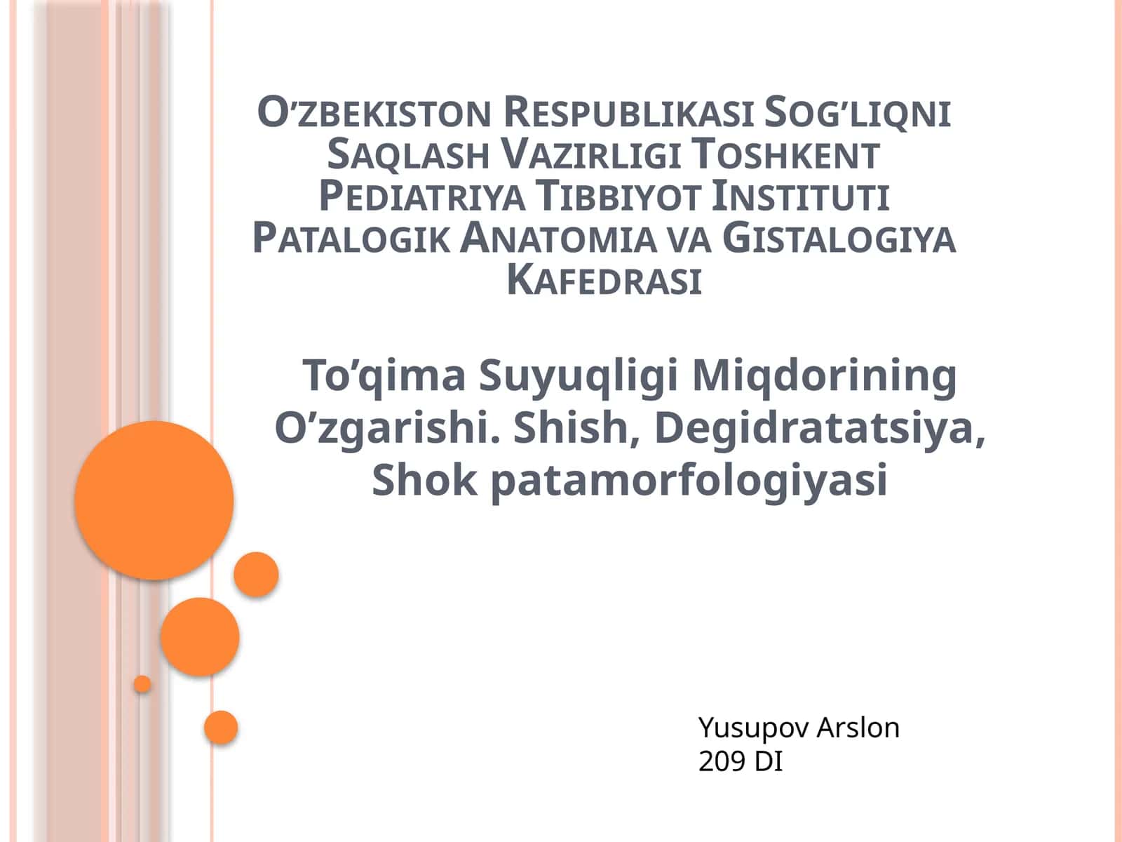 To’qima Suyuqligi Miqdorining O’zgarishi 1