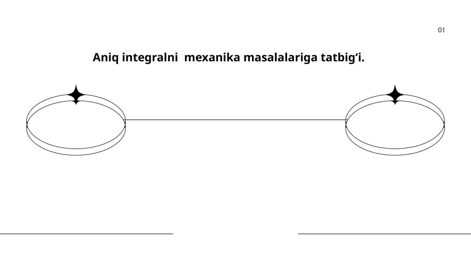 Aniq integralni mexanika masalalariga tatbigʻi 1