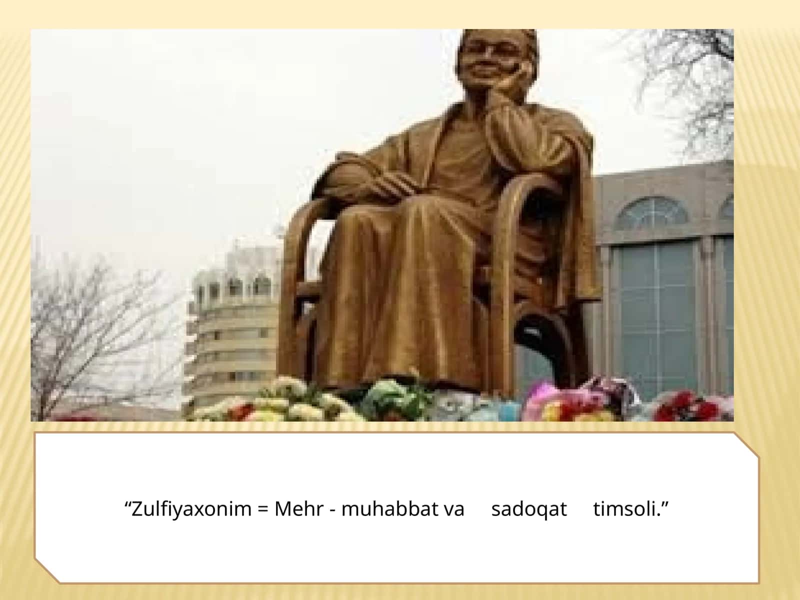 Zulfiyaxonim = Mehr - muhabbat va sadoqat timsoli 1