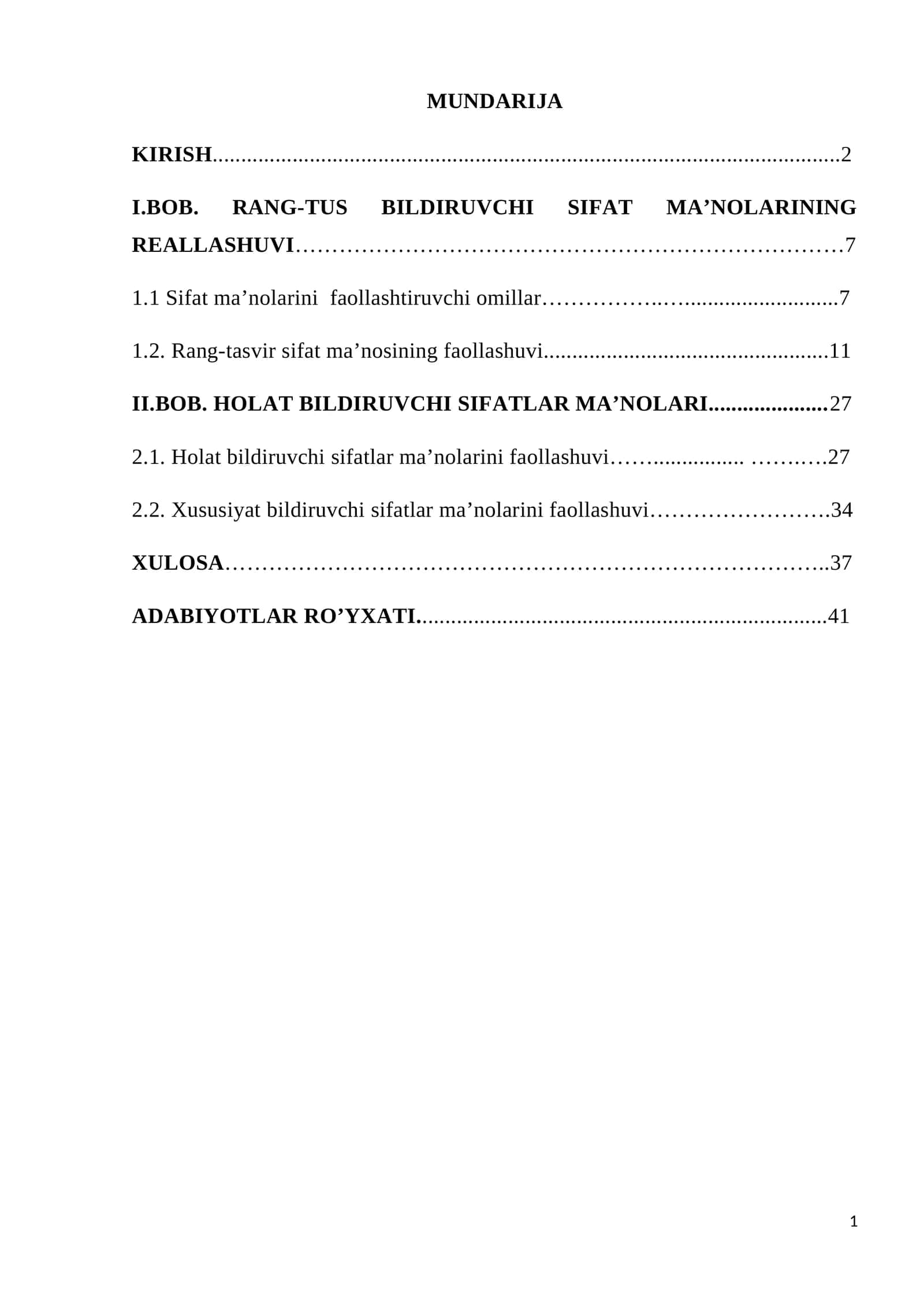 RANG-TUS BILDIRUVCHI SIFAT MA’NOLARINING REALLASHUVI 1