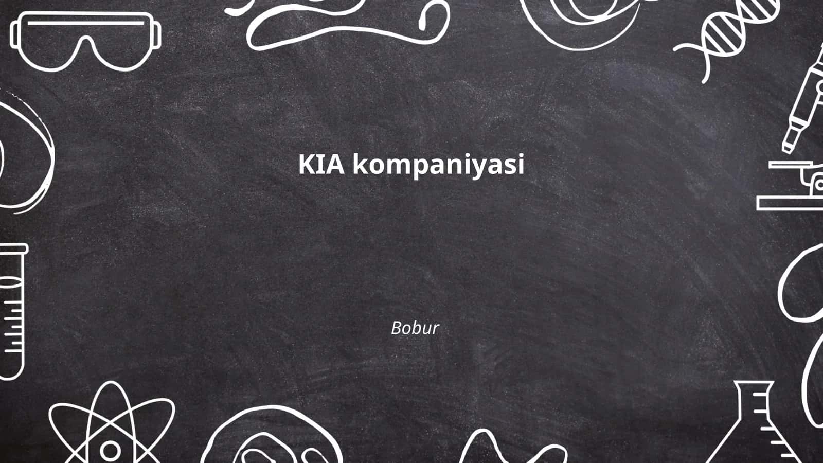 Kia kompaniyasining tarixi 1