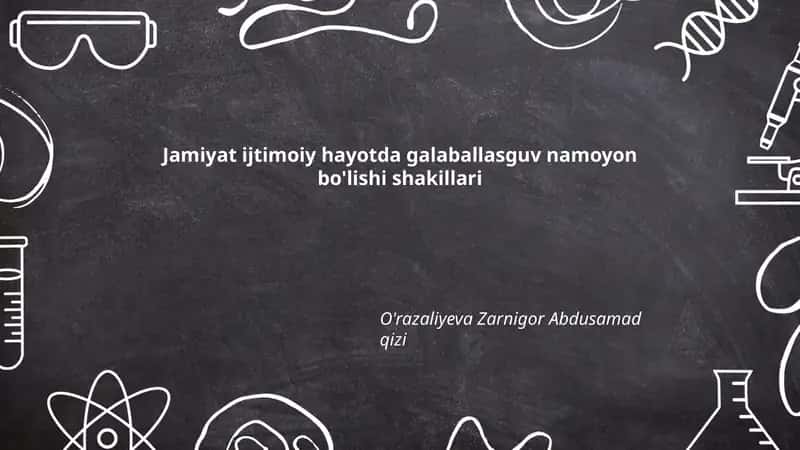 Iqtisodiy globallashuv va jamiyat hayotiga ta'siri 1