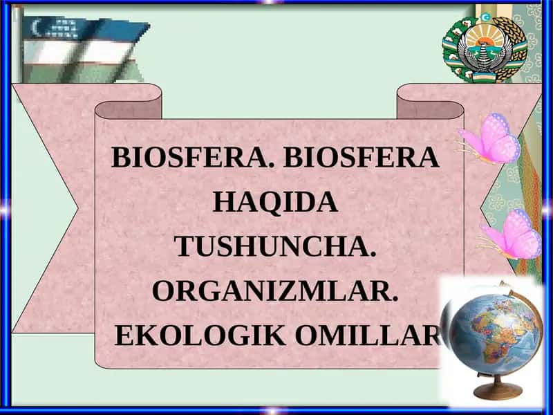 BIOSFERA 1