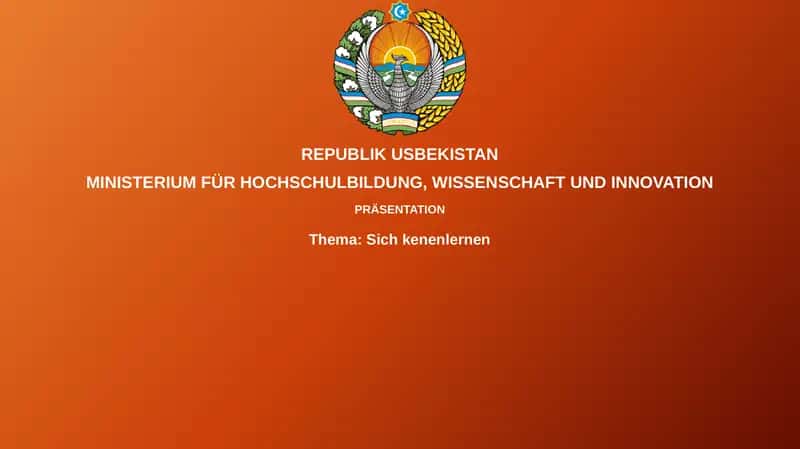 Sichkenenlernen 1
