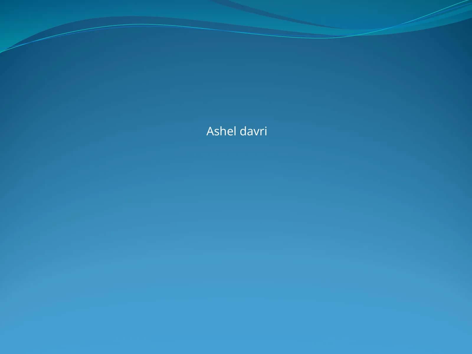 Ashel davri 1