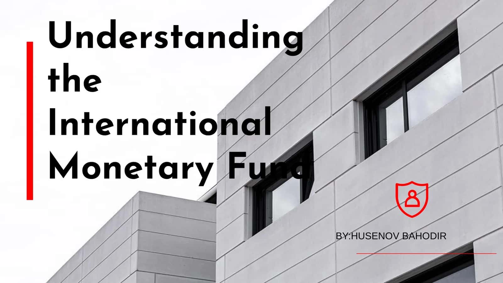 Understanding the International Monetary Fund 1