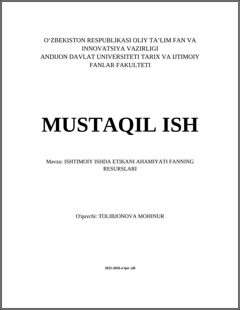 Darsliklar va monografiyalar ijtimoiy ishda etika 1