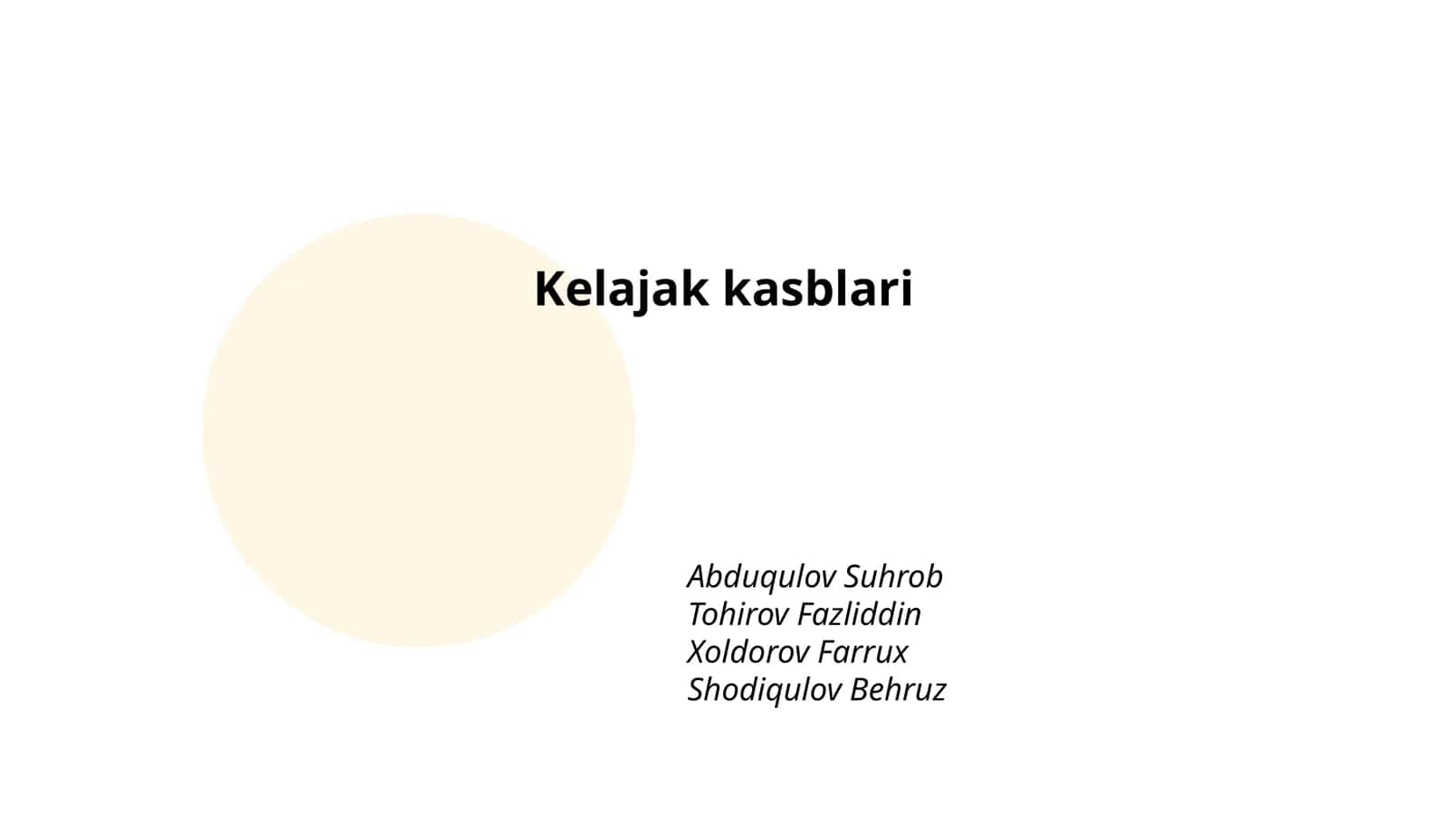 Sun'iy intellekt va mashina o'rganish muhandisi 1