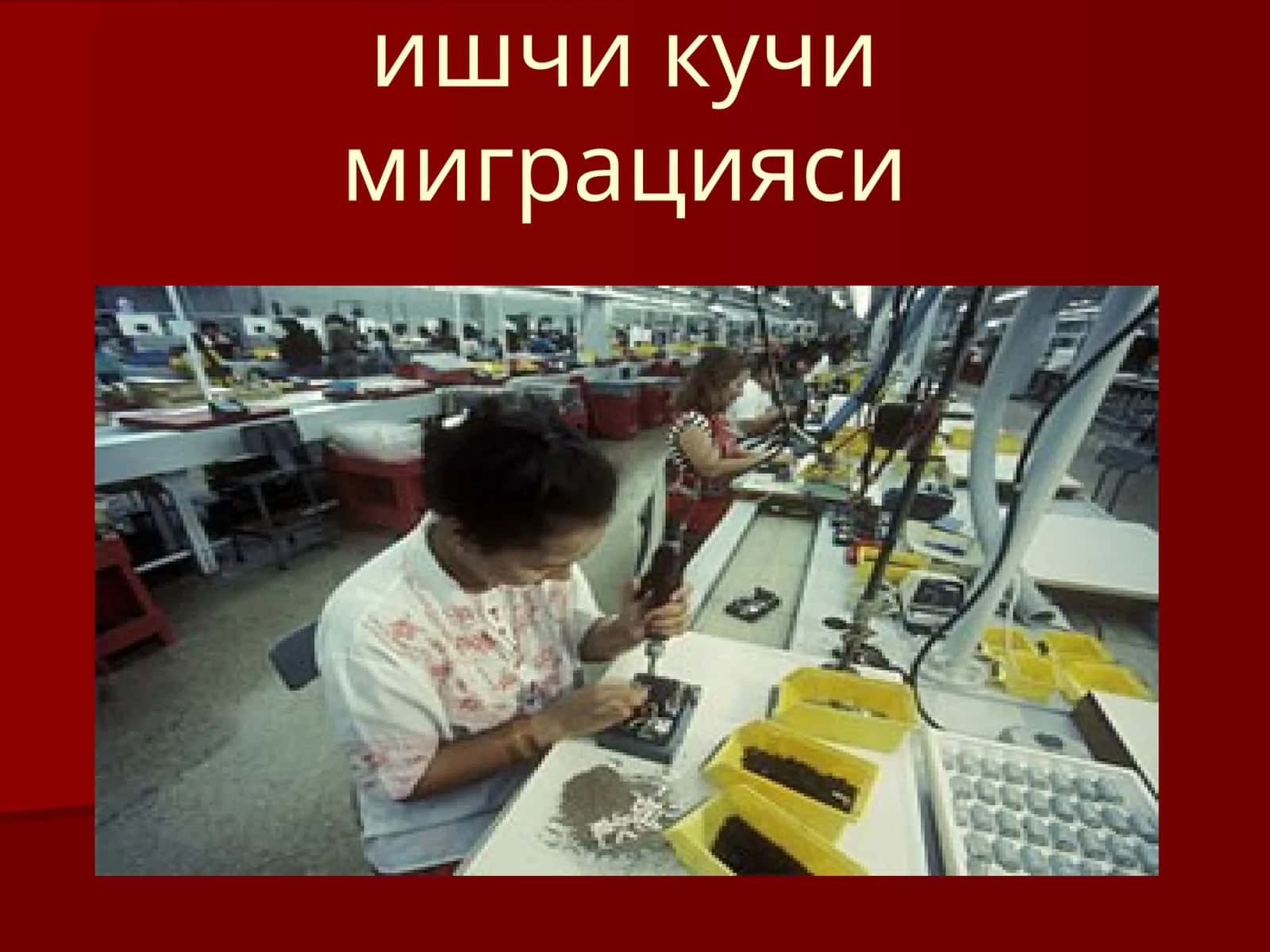 Жаҳон иқтисодиётида ишчи кучи миграцияси 1