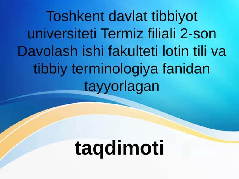 dorixonaga kelgan bemorga dori haqida batafsil ma’lumot berish 1