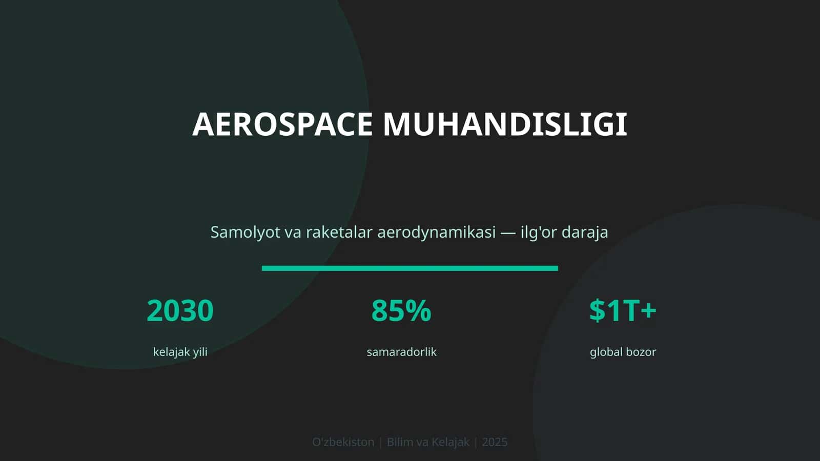 Aerospace muhandisligi 1