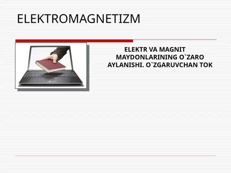 ELEKTROMAGNETIZM 1