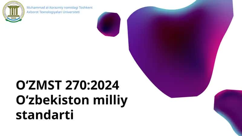 O‘ZMST 270:2024 O‘zbekiston milliy standarti 1
