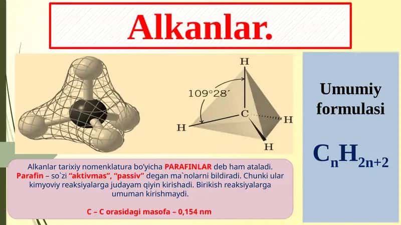Alkanlar 1