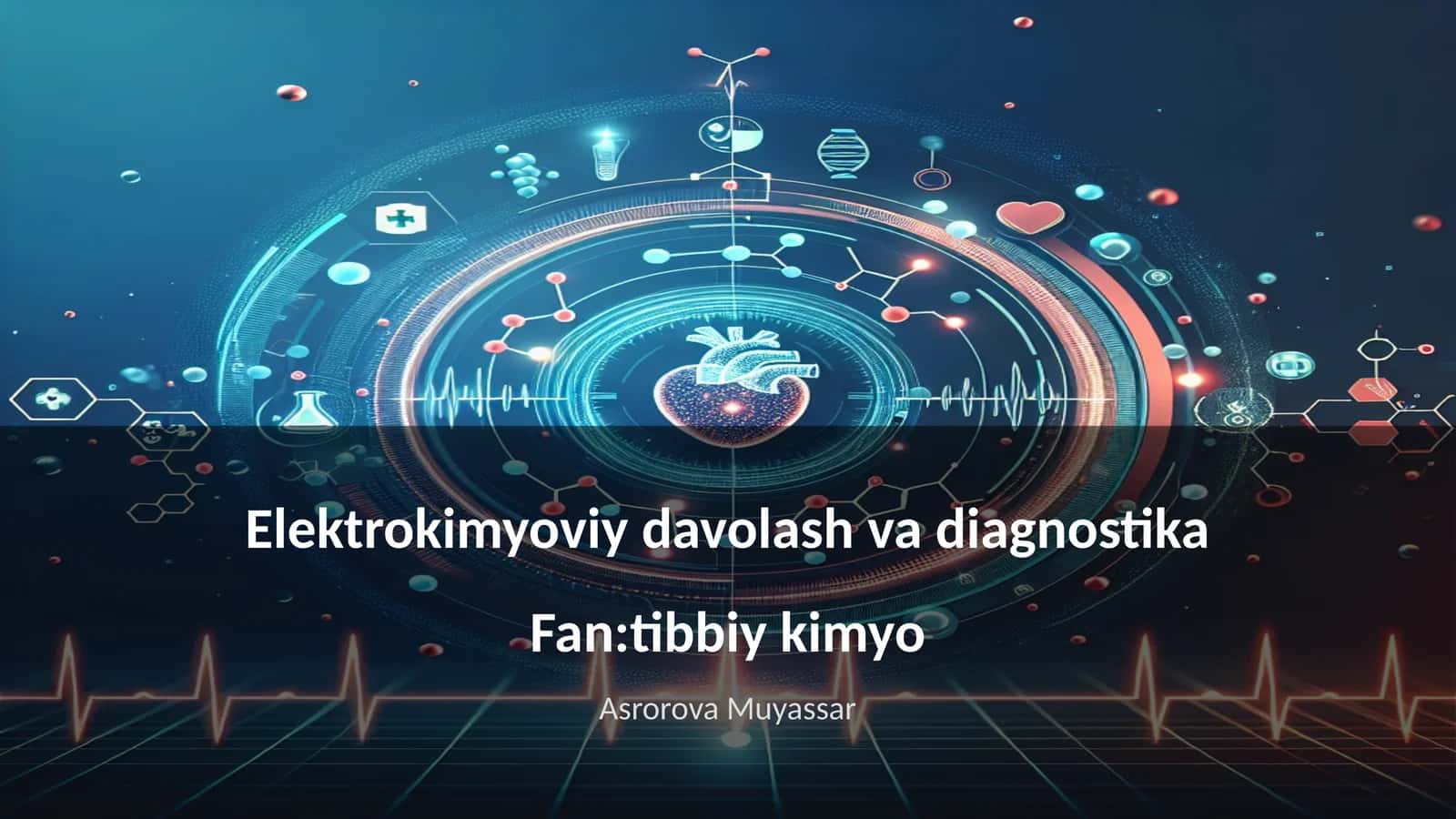 Elektrokimyoviy davolash va diagnostika 1