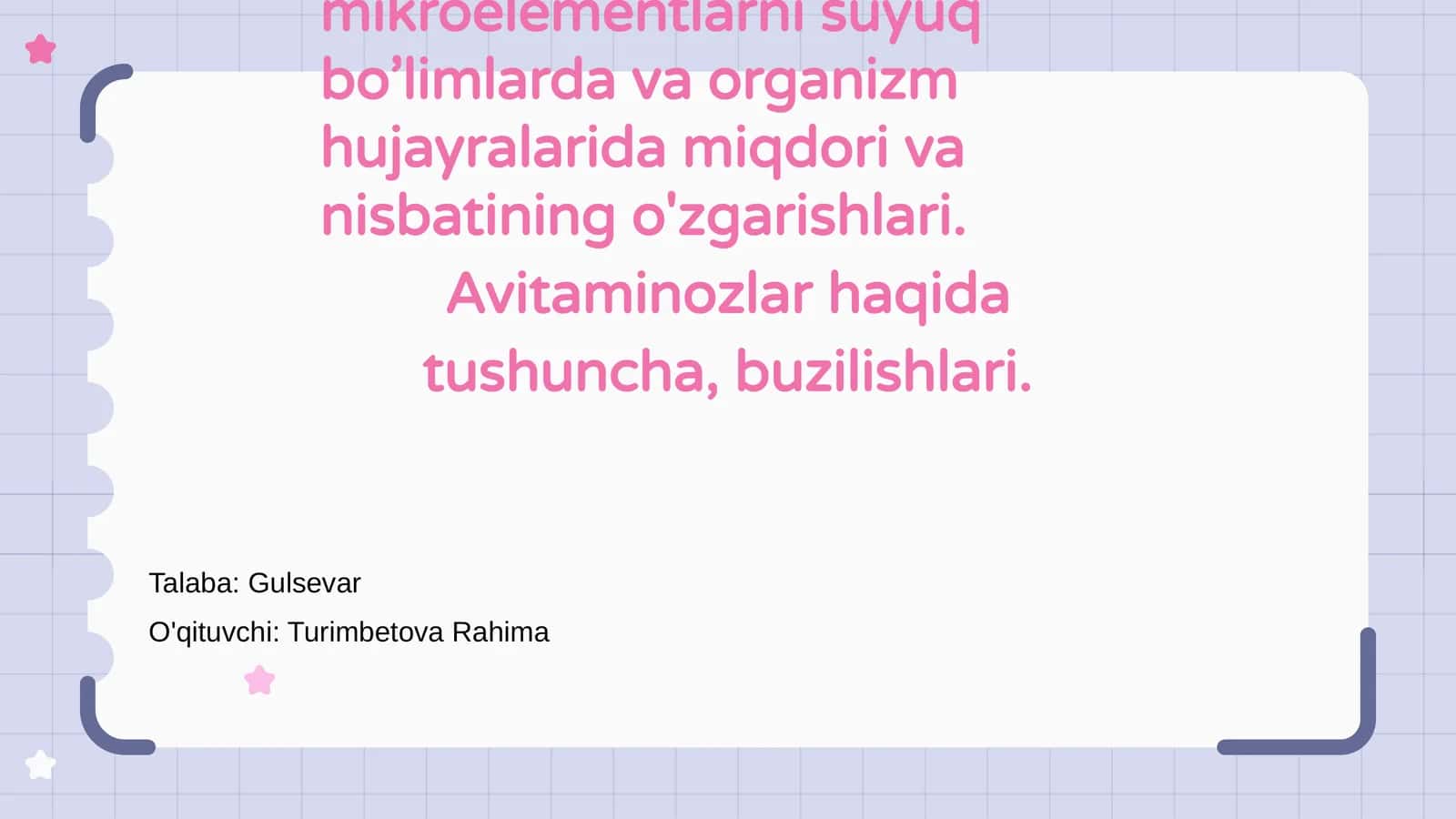 Ionlar almashinuvining buzilishlari 1