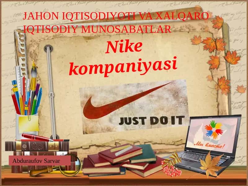 Nike kompaniyasi 1