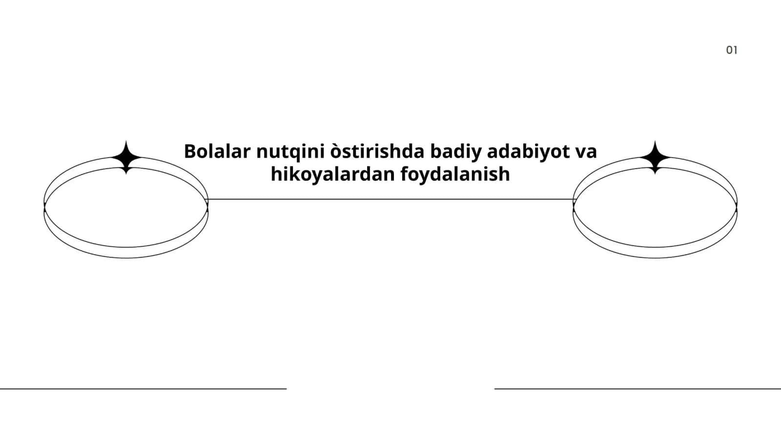 Bolalar nutqini òstirishda badiy adabiyot va hikoyalardan foydalanish 1