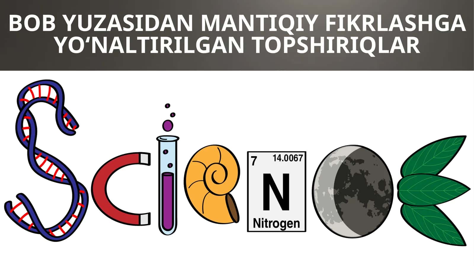 MANTIQIY FIKRLASH TOPSHIRIQLAR 1