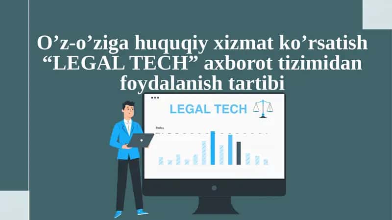 "LEGAL TECH" axborot tizimi 1