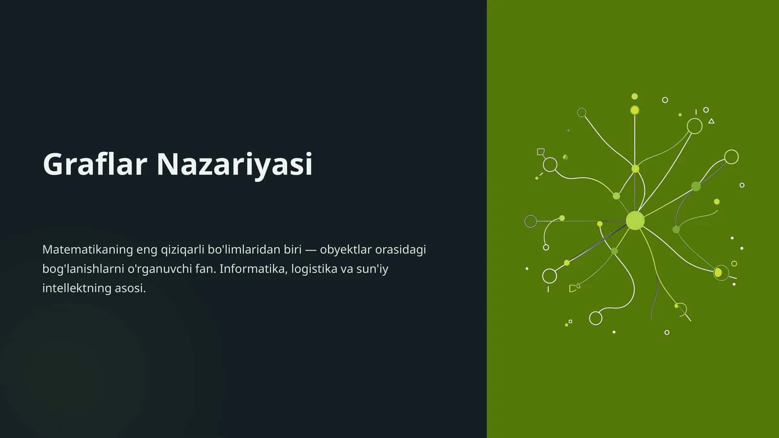 Graflar Nazariyasi 1