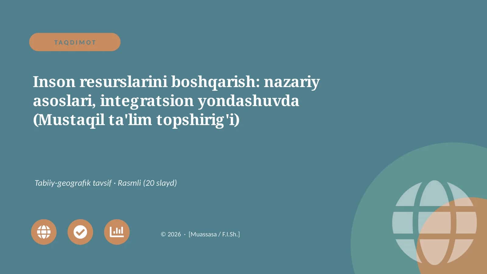 Inson Resurslarini Boshqarish: Nazariy Asoslari 1