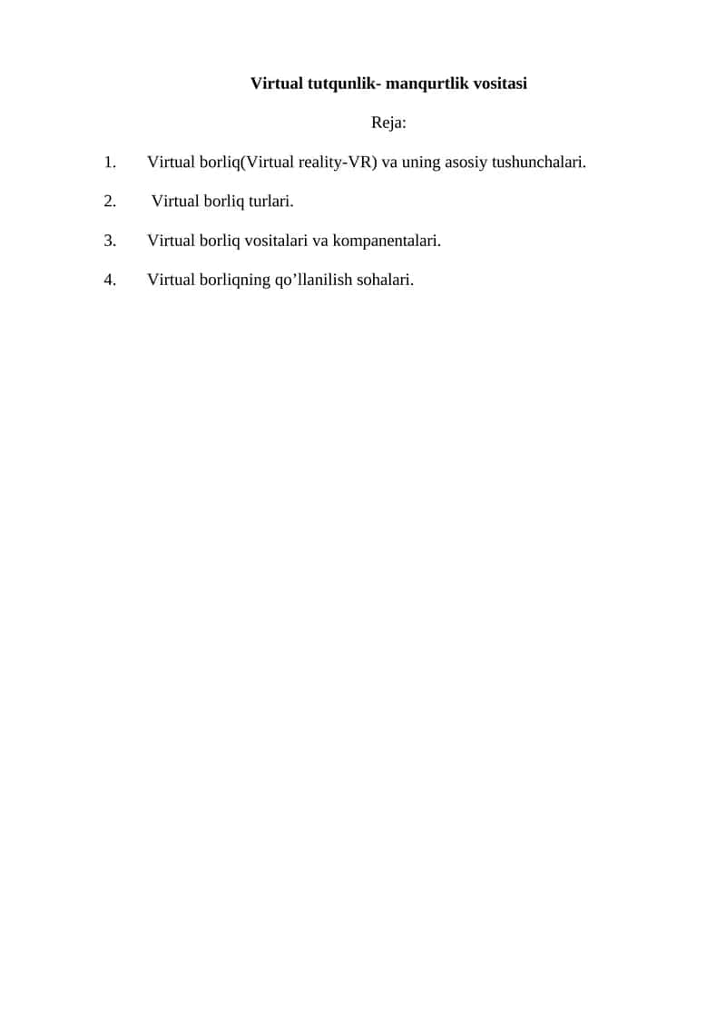 Virtual borliq 1