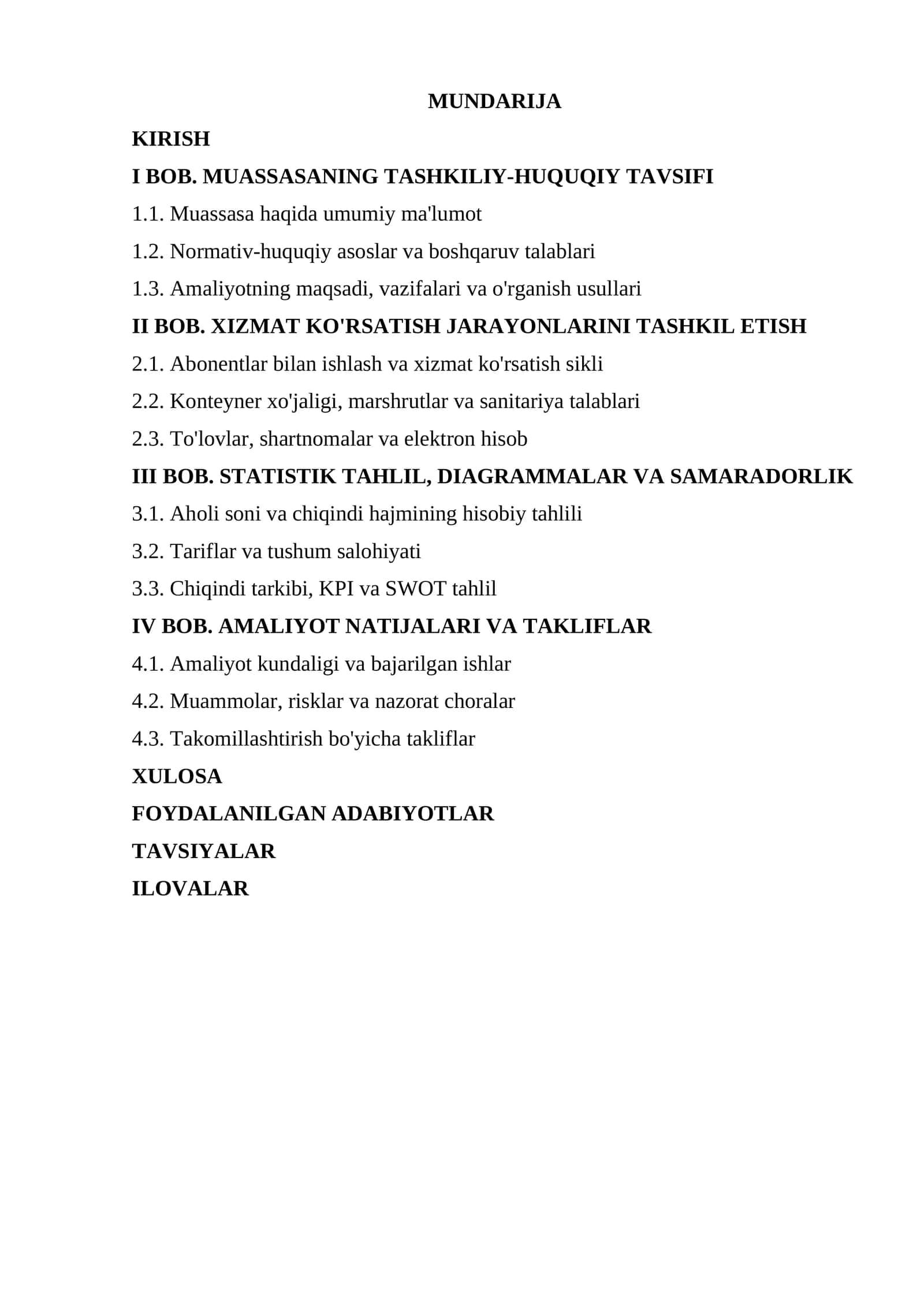 Toza Hudud amaliyot hisoboti 1