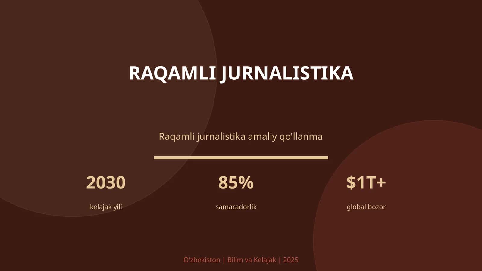 Raqamli jurnalistika amaliy qo'llanma 1