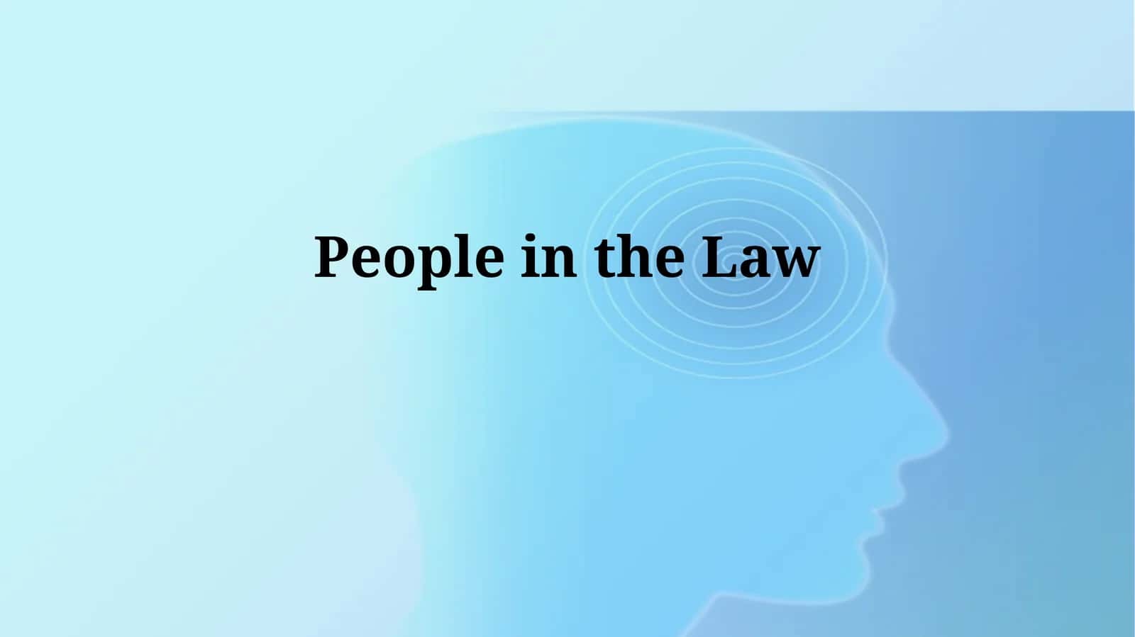 People in the Law 1