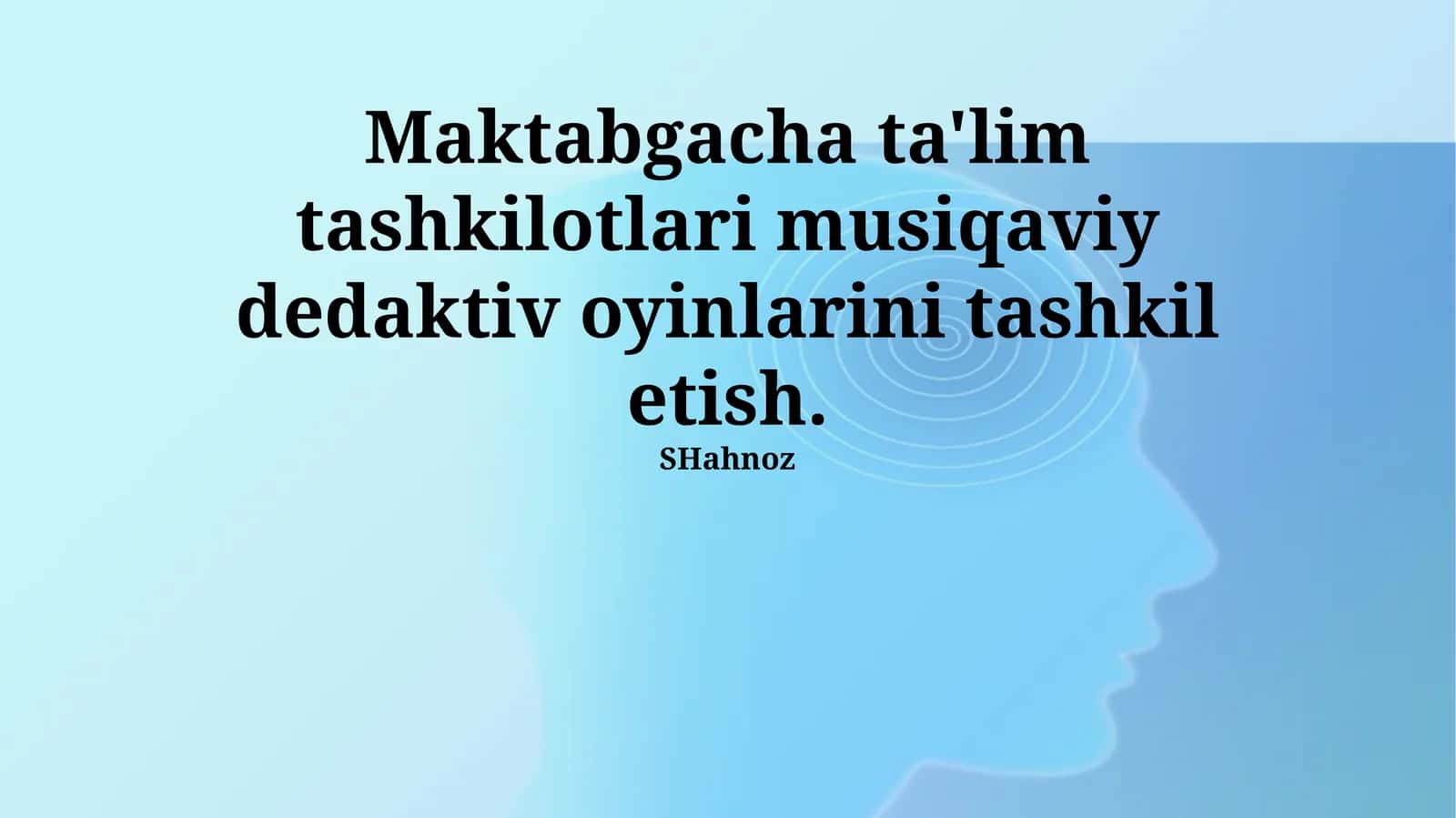 Musiqiy didaktik o'yinlar 1