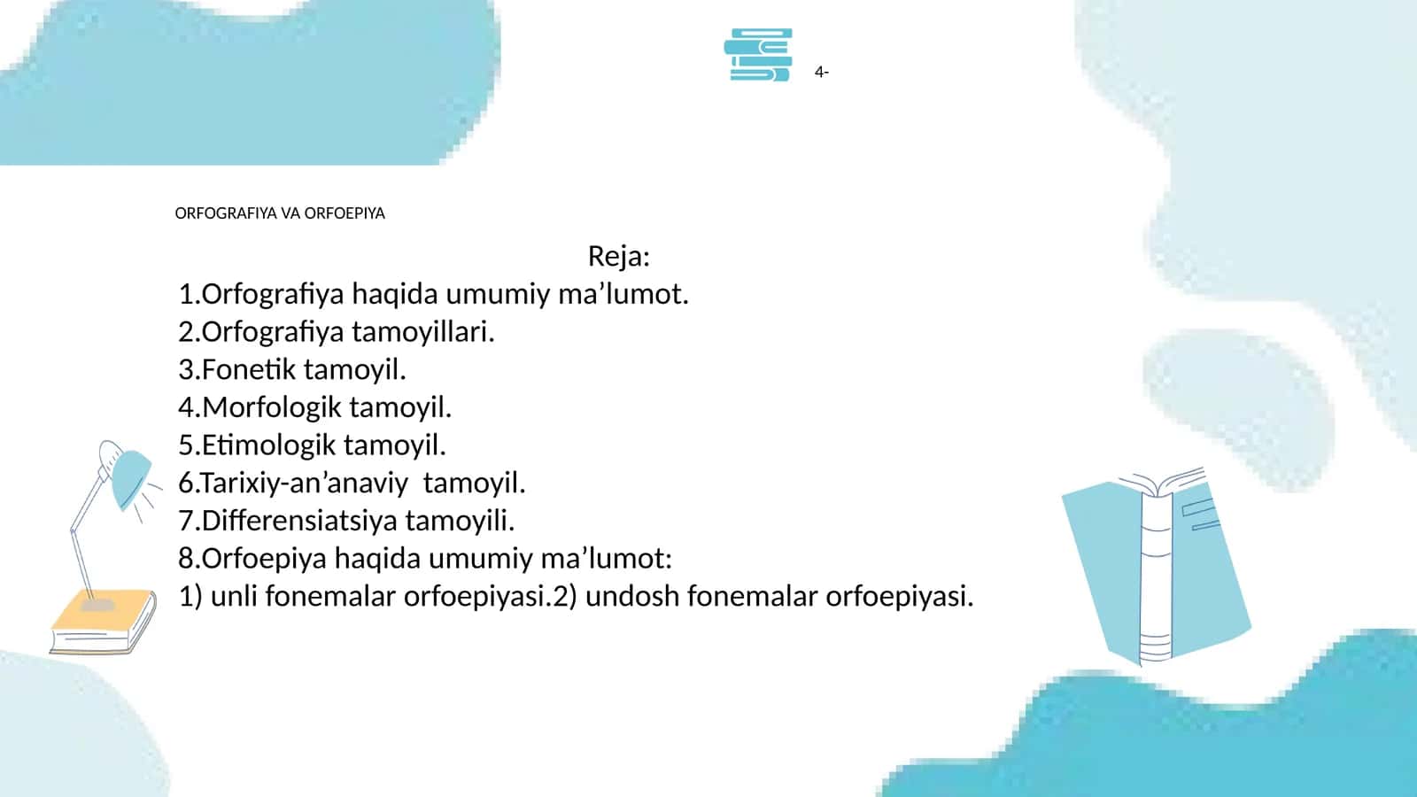 ORFOGRAFIYA VA ORFOEPIYA 1