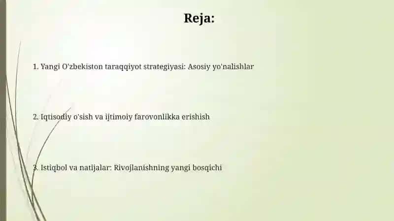 Yangi Oʻzbekiston taraqqiyot strategiyasi 2