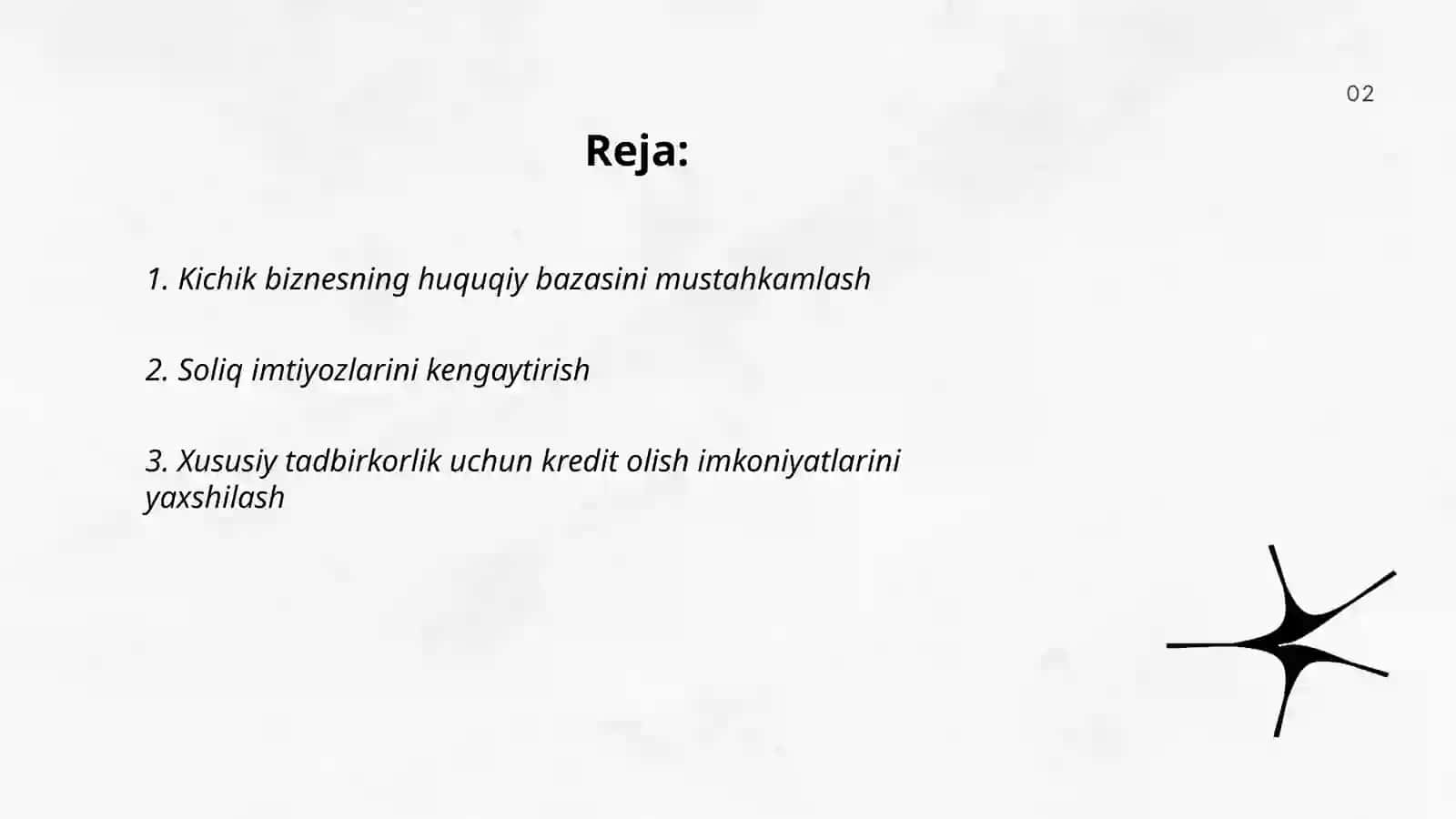 Kichik biznesning huquqiy bazasi 2