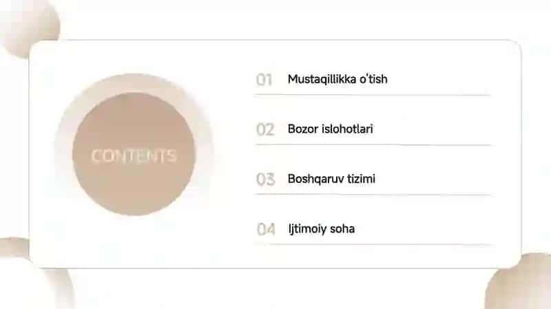 O‘zbekiston34 yillik islohot sari 2
