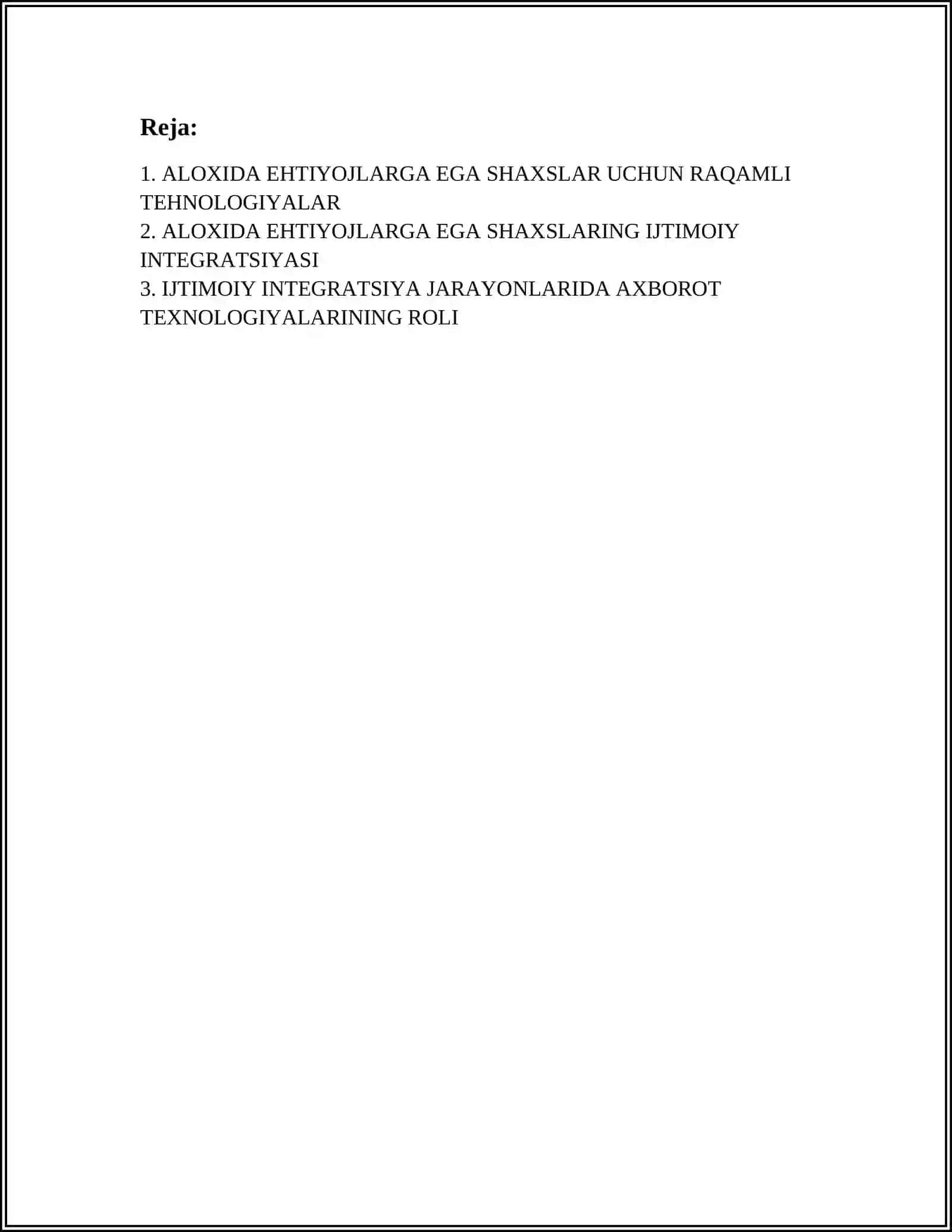 ALOXIDA EHTIYOJLARI BOʻLGAN SHAXSLARNING IJTIMOIY INTEGRATTSIYALASHDA AJT NING AHAMIYATI 2