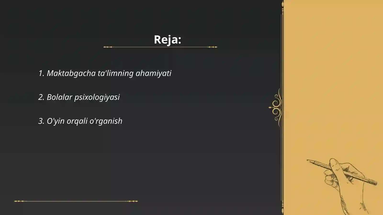 Maktabgacha yosh davri 2