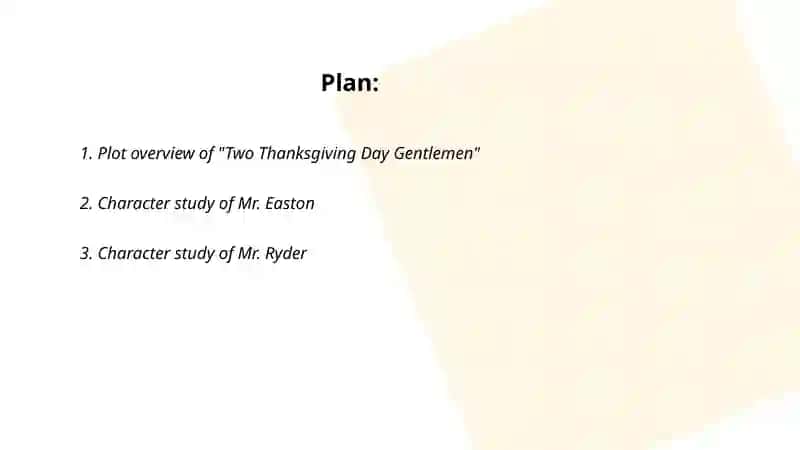 "Two Thanksgiving Day Gentlemen" 2