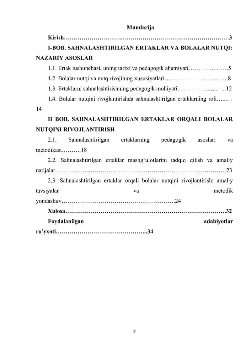 Sahnalashtirilgan ertaklar bolalar nutqigga ta'siri. 2