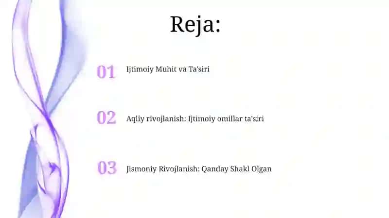 Ijtimoiy Muhit va Ta'siri 2