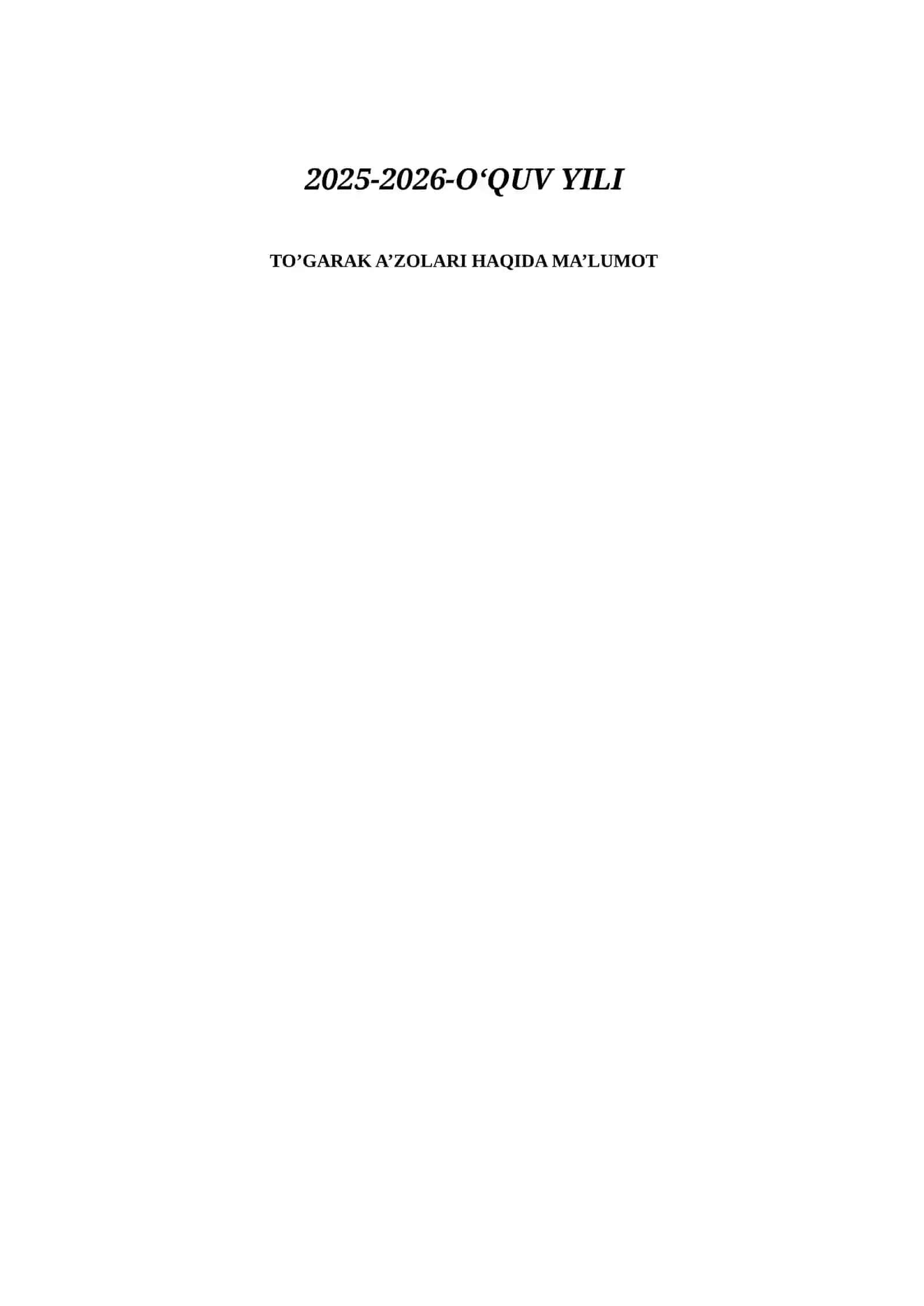 Davlat va huquq asoslari fanidan "Iqtidorli o‘quvchilar" 2